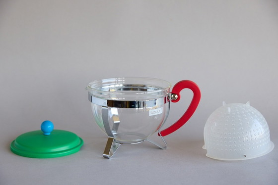 Image 1 of Bodum vintage teapot Chambord + 3 bags