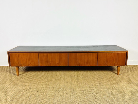 Image 1 of Scandinavian and Teak Low Sideboard, 1960