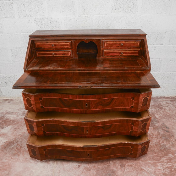 Early 19th Century Secretaire with Hidden Compartments – Desk, Wood, Klassiek (photo 2 of 26)