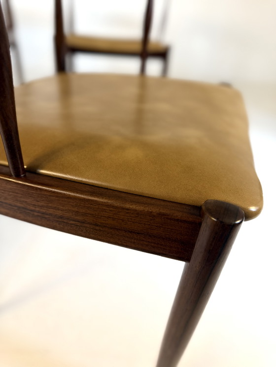 Image 1 of 6 sillas de cuerno de vaca modelo n.º 12, Johannes Andersen '60