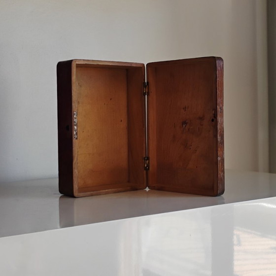 Image 1 of ANTIQUE WOODEN BOX - ART DECO