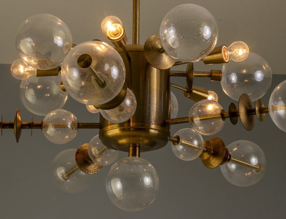 Image 1 of Lustre « Atomic », années 1970, Tchécoslovaquie