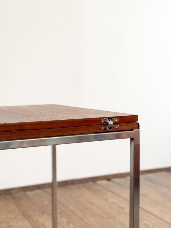 Image 1 of Uitschuifbare teakhouten eettafel van Wilhelm Renz, Duitsland