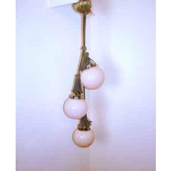 Lustre Art Déco des années 20 – éclairage vintage classique – Art Deco (photo 3 of 11)