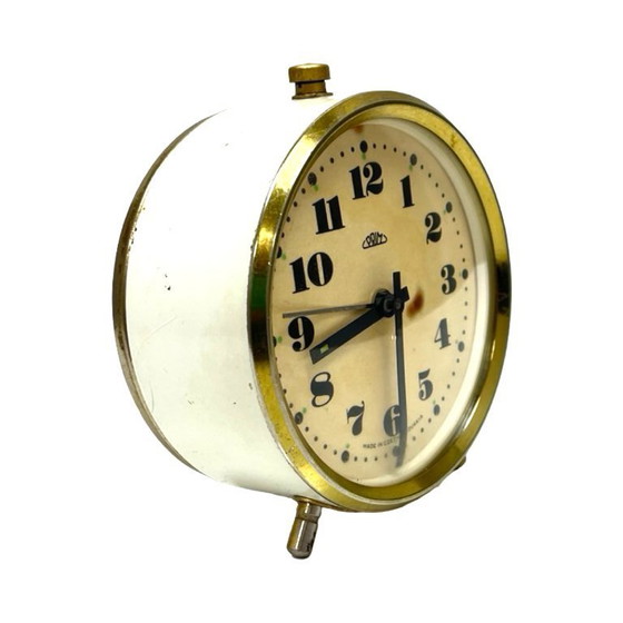 Image 1 of Working PRIM Vintage Alarm Clock – Czechoslovakia, 1960s