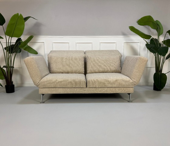 Image 1 of Brühl Moule Sofa Beige Sand Schlafsofa Designer Couch