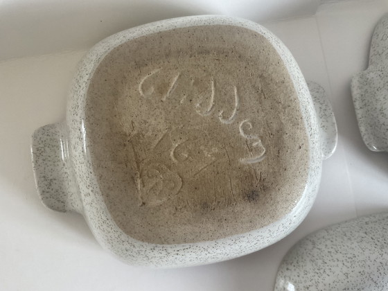 Image 1 of Vintage 2x Come with 1x Cover Glidden Pottery USA