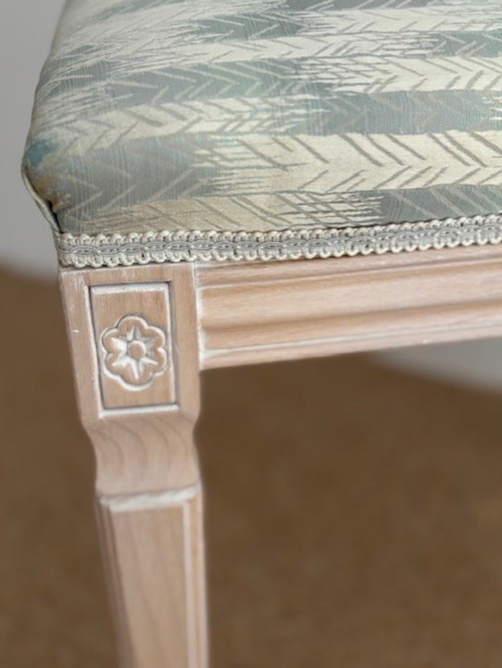 Vintage Design Dining Chair – Wicker, Silk (photo 6 of 13)