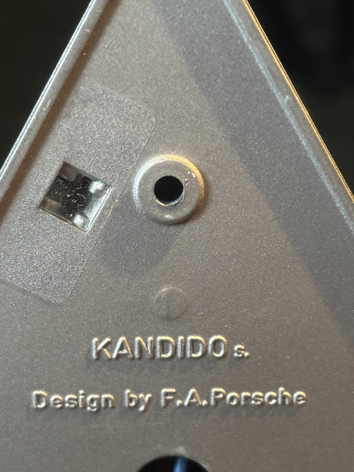 Kandido ceiling lamp - F. A. Porsche for Lucitalia - silver gray - rare