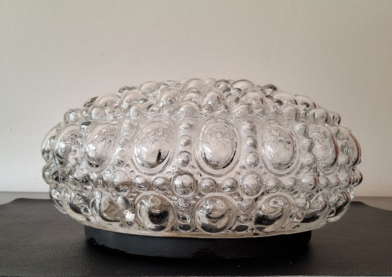 Image 1 of Plafonnier vintage conçu par Helena Tynell pour le fabricant allemand Glashütte Limburg, vers 60/70