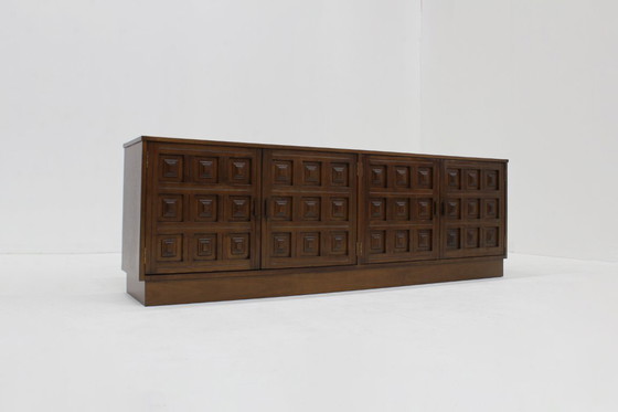 Image 1 of Vintage brutalist sideboard Spain 70s
