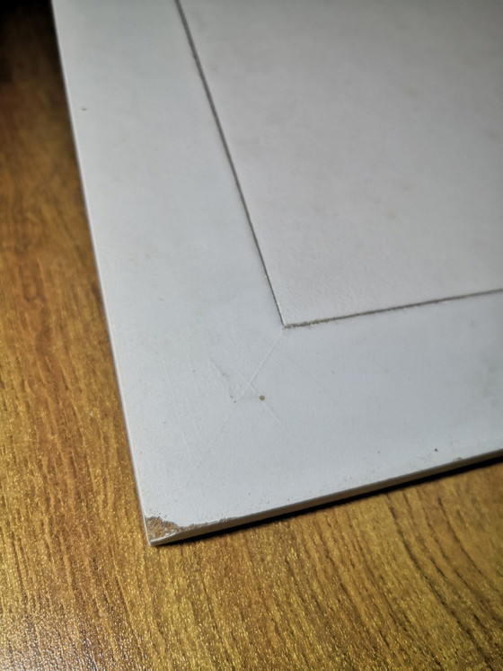 Image 1 of Vintage Goedenacht Frame / Teddybeer Onder Het Dekbed 90's