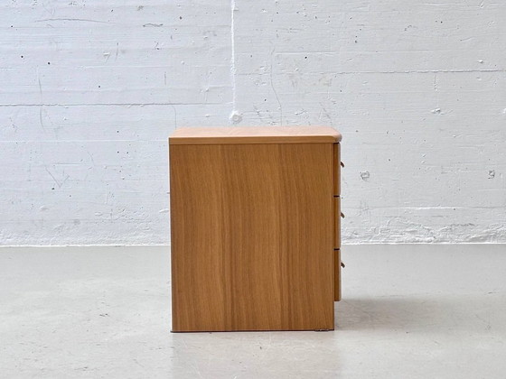 2 Commodes de Chevet Vintage Aspect Bois Clair – Wood (photo 9 of 15)