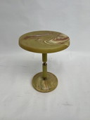 Vintage onyx side table