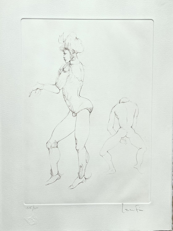 Image 1 of Leonor Fini, Rare Lithograph on Arches Paper, Circa 1980