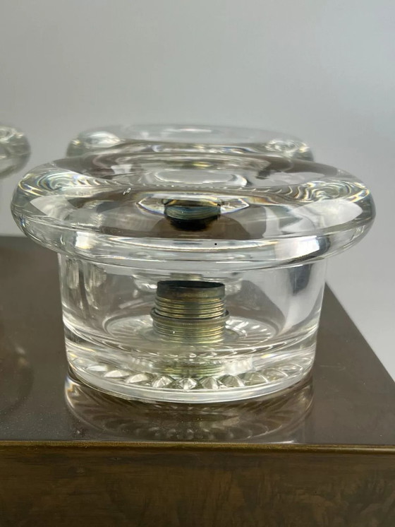 Image 1 of 60's 70's Plafonnier Applique Frères Cosack Luminaires Space Age Design