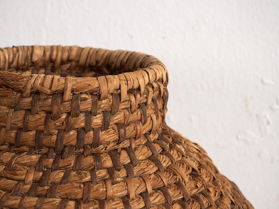 Cesta de mimbre antigua (c.1920) #1 – Objetos decorativos, Wicker, Rustic (photo 28 of 34)