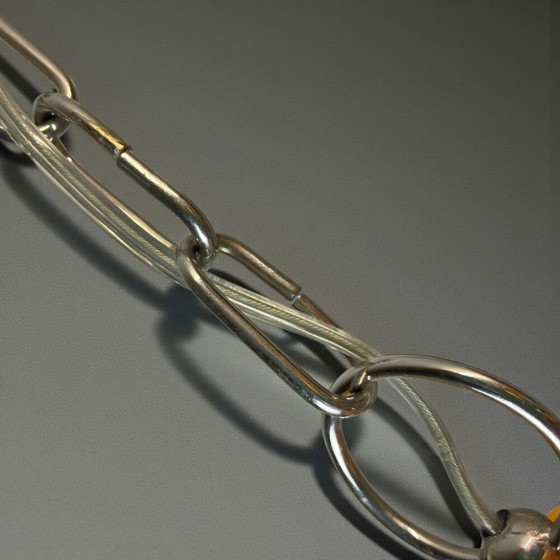 Image 1 of Lampadario moderno in vetro di Murano a 4 luci, stile Mid-Century Modern, Sputnik, anni '70