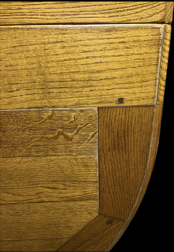 Image 1 of Bannink Art Nouveau extendable dining table