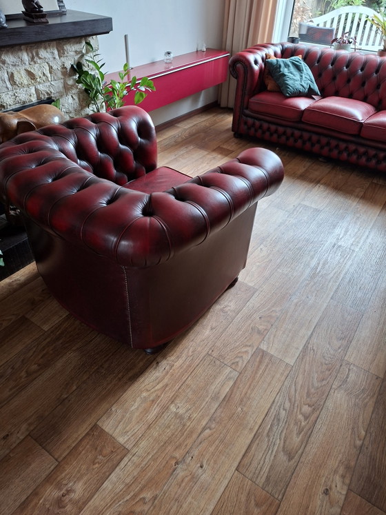 Chesterfield Spingvale Rossendale 1, 2 e 3 Posti – Zona salotto, Leather, Wood (photo 3 of 11)