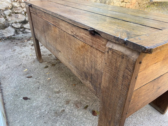 Image 1 of Alte Maie aus massiver Eiche 19. XIX.