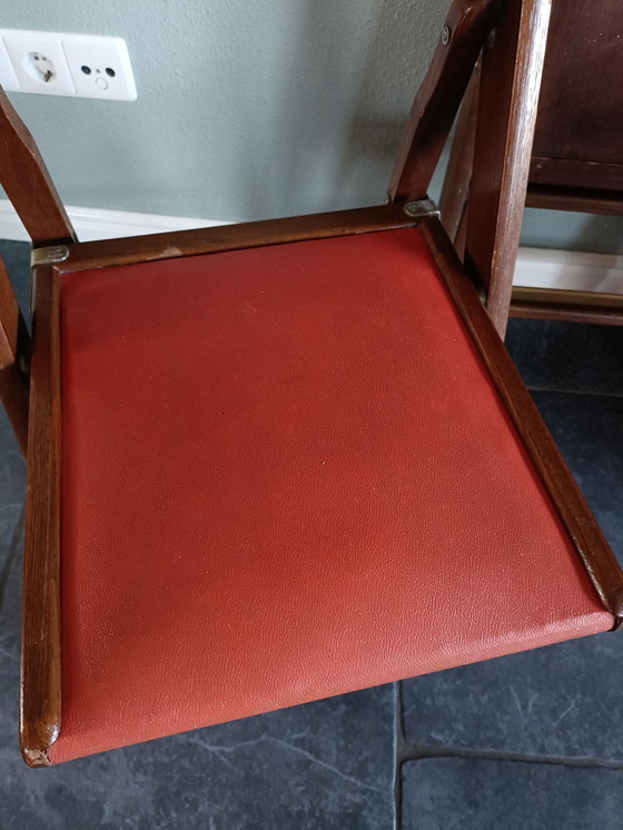 Image 1 of Vintage Folding Chairs 1950s