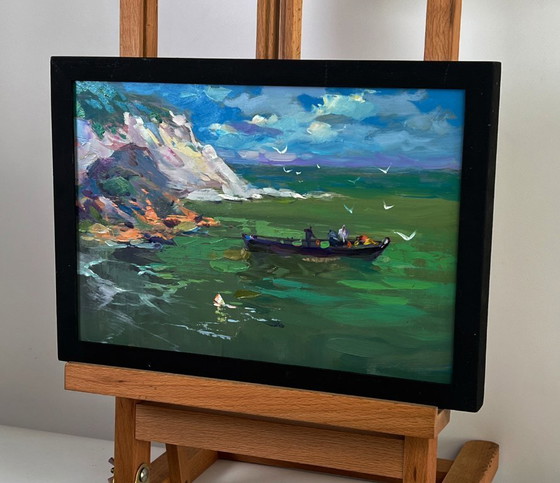 Image 1 of Bateau de pêche en mer