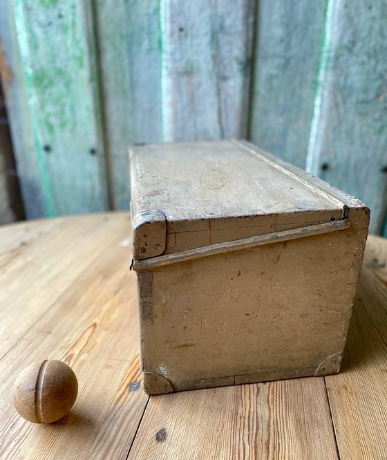 Boîte en bois ancienne – antiguo, Porte-revues (photo 4 of 8)