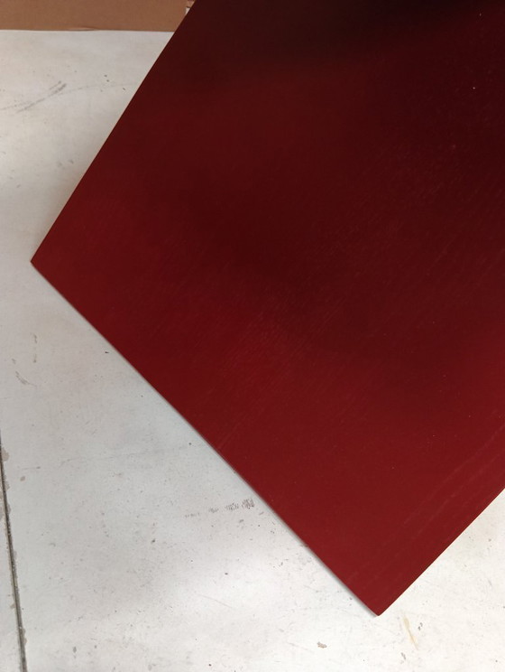Image 1 of Sedia ALIVAR MVSEVM 514 ZIG ZAG (NUOVA, MAI USATA) Rosso Bordeaux o Nero