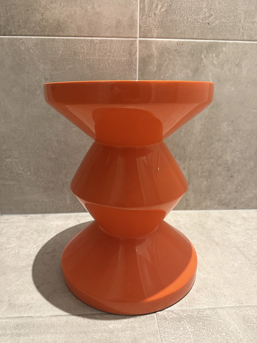 Pols Potten Tabouret Zigzag orange