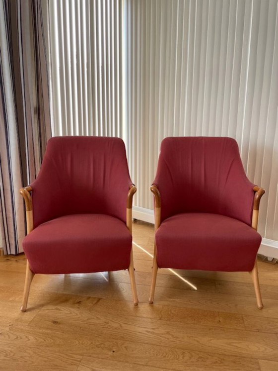 Image 1 of 2 x fauteuils Giorgetti Progetti