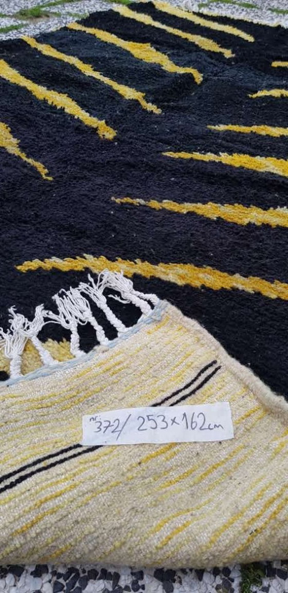 Image 1 of Alfombra bereber de lana anudada a mano, 253 x 162 cm