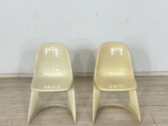 Image 1 of Set van 4 Casalino Casala stoelen / eetkamerstoelen / tuinstoelen – vintage ruimtetijdperk