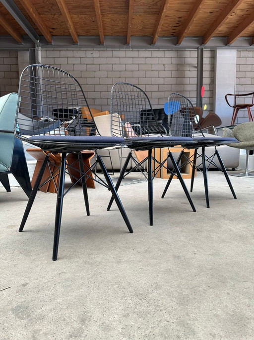 Vitra Eames Wire Chair DKW-5 (4x)