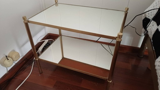 Ensemble de deux tables d'appoint (années 1960)