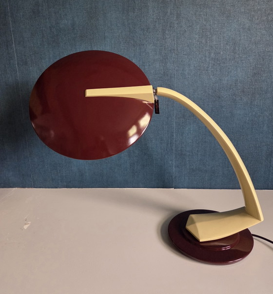 Image 1 of Vintage table lamp - Fase | Boomerang 2000 - 1970s