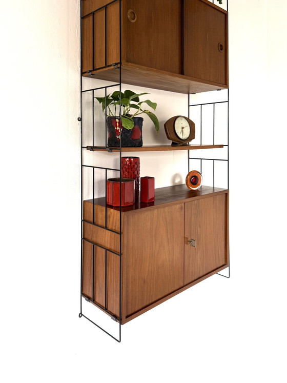 Image 1 of Sistema di pareti modulari vintage, WHB Germania, anni '60