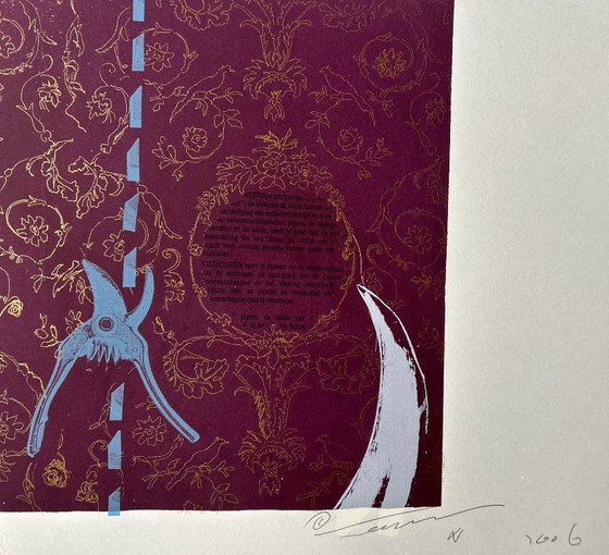 Image 1 of Serigrafía de Charles Vermaas