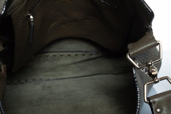 Image 1 of Valentino Garavani, Rockstud hobo messenger bag