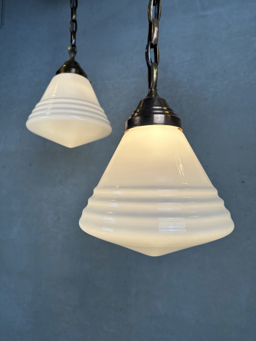 2 lámparas art déco Phililite (Philips)