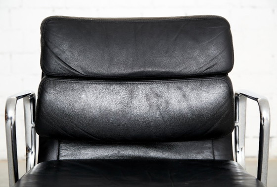 Charles & Ray Eames Soft Pad Chair EA 217 voor Vitra – Bureaustoelen, Leer (photo 12 of 18)