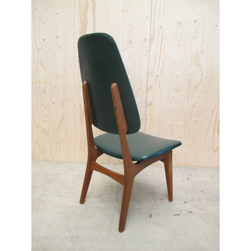 Set di 4 sedie da pranzo vintage in teak scandinavo di Bruk Sorheim per Sorheim Mill - anni '60