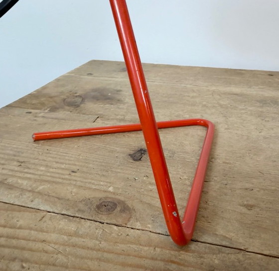 Vintage Red Table Lamp by Josef Hurka for Drupol, 1960s I – Iron, Metal (photo 14 of 21)