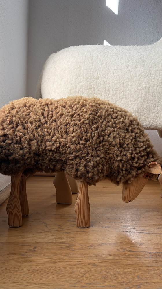 Image 1 of Vintage Schapen 2x Hanns Peter Krafft