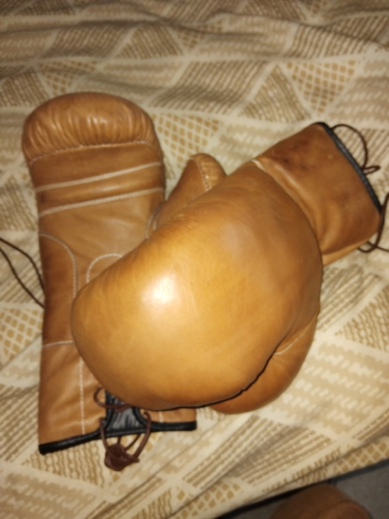 Guantoni da Boxe in Pelle – Regali, Leather (photo 4 of 5)