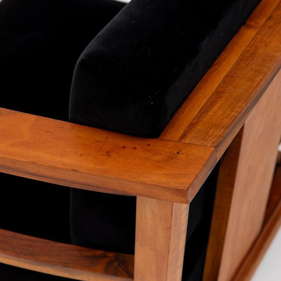 Image 1 of Set of 2 french club chairs by Jean Royère from 1920s