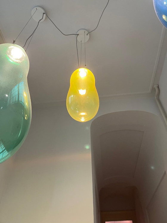 Image 1 of Alex de Witte - La Gran Burbuja pequeño vaso de color amarillo