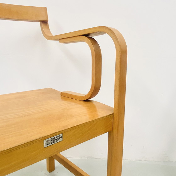 Image 1 of Sperrholzsessel aus Buche von Enraf Nonius Delft, 1970er