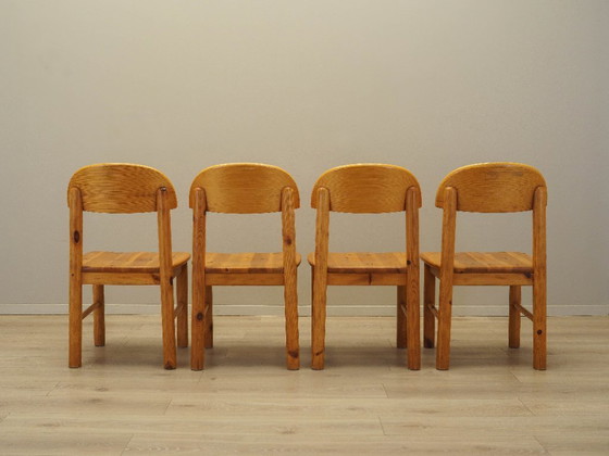 Image 1 of Set van vier stoelen, Scandinavisch design, jaren 60, ontwerper: Rainer Daumiller, fabrikant: Hirtshals