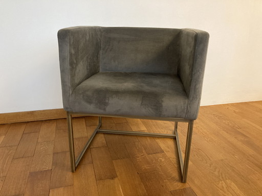 Ptmd Velvet Fauteuils Messing